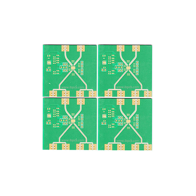 Impedance Controlled High Frequency PCB ISO9001 Ceramic Printed Wiring Board